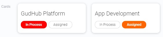 Cards as an item preview