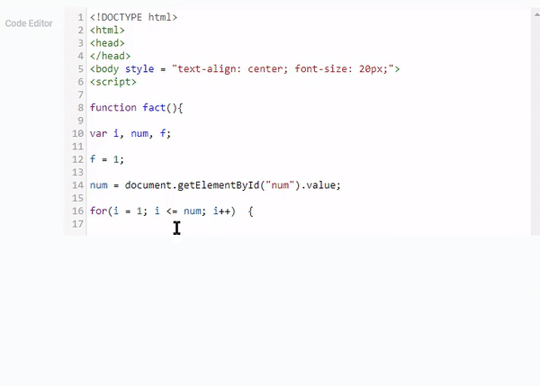 Increase the number of lines after adding a code