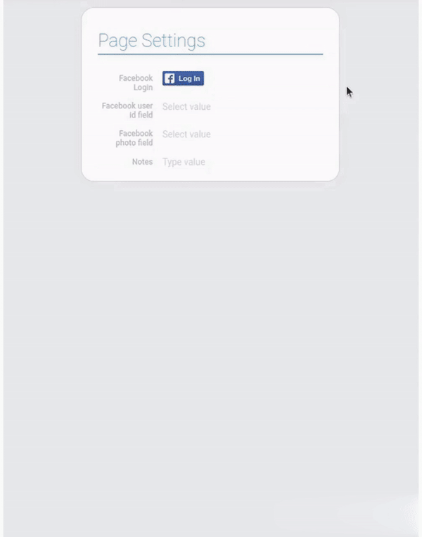 Login to Facebook