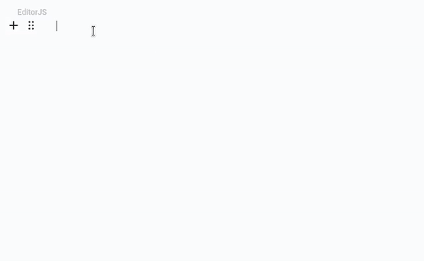 Using the editor JS