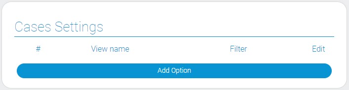 Settings of quiz cases