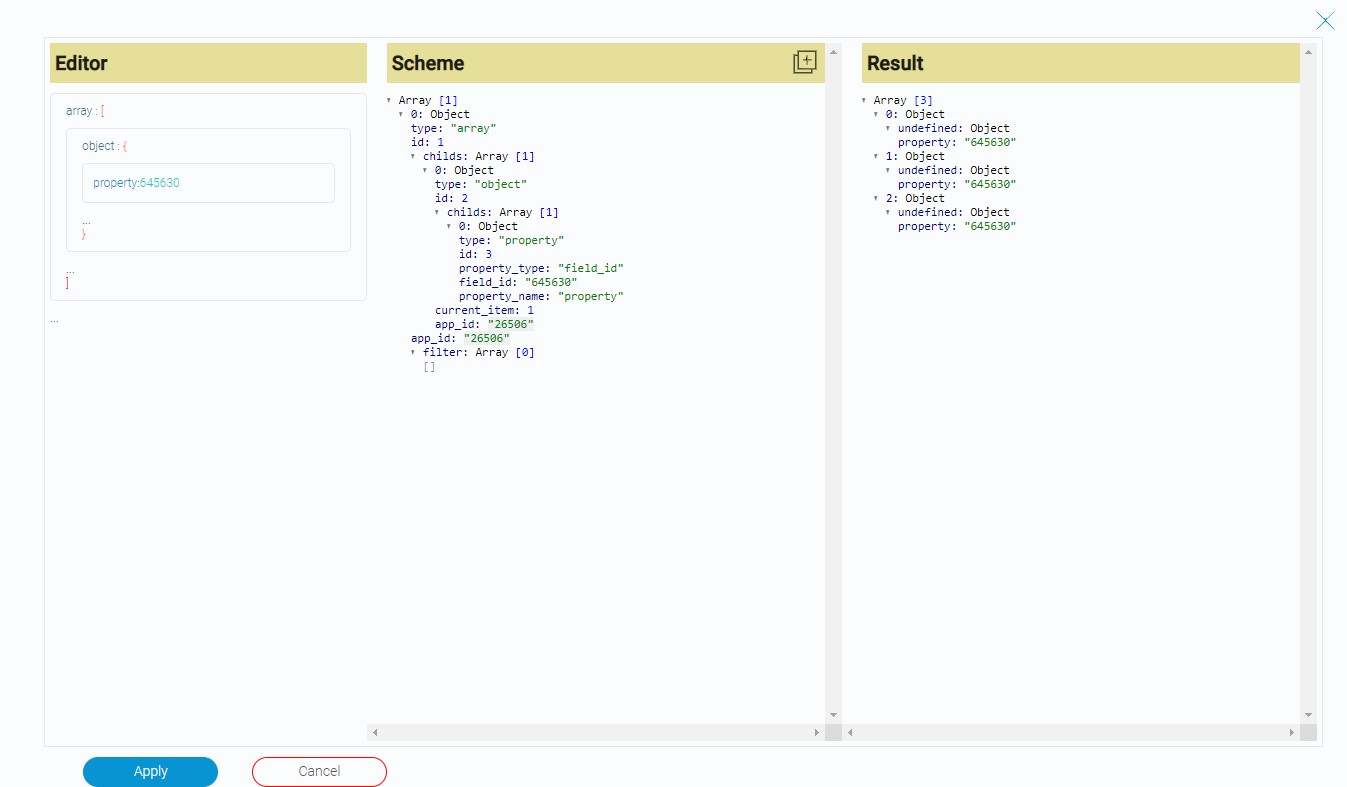 Scheme editor when Particulary editable is enable
