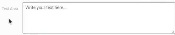 Using the text area element