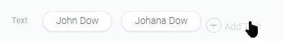 Multiple text deleting