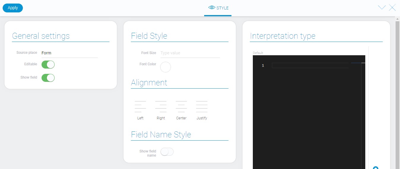 Style of VS code element